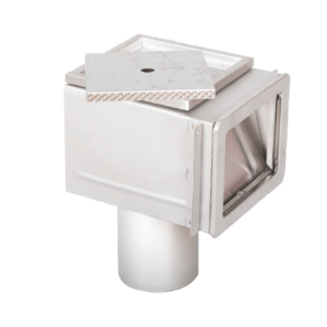 Szkimmer Inox betonos -M- AISI 316 KM2"