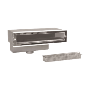 Szkimmer Inox betonos -Slim 450