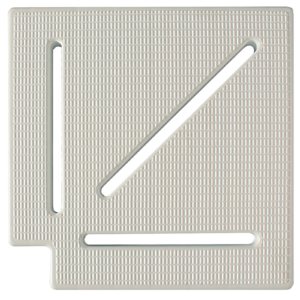 Túlfolyó sarok elem 90º 145mm