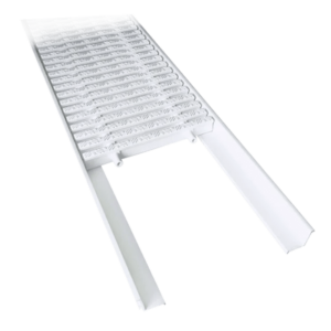 Túlfolyó rácstartó profil 25 x 26mm