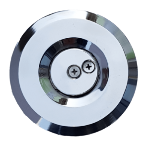 Padlóbefúvó, inox, fix, kúpos A2