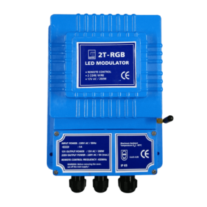 LED vezérlő távirányítóval, 200W