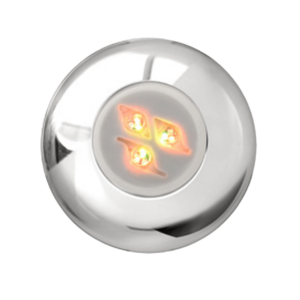 Spottie Rozsdamentes acél kör előlap