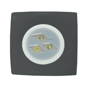 Spottie Antracit négyzet előlap