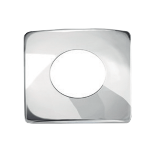 Spottie Rozsdamentes acél négyzet előlap