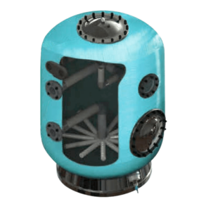 Szűrőtartály kémlelő ablak Ø200 mm