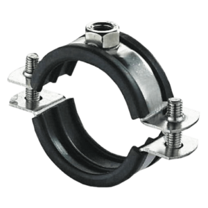 Csőtartó gumis bilincs D20