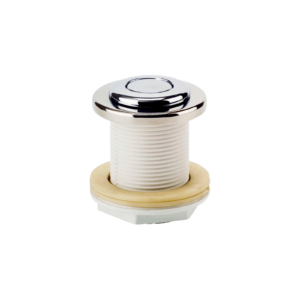 Pneumatikus nyomógomb, mini, krómozott