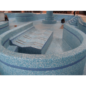 Pezsgőágy, AISI316, 2 x 40mm széles