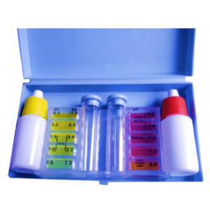 Vízelemző, folyadékos pH & FrCl/Br