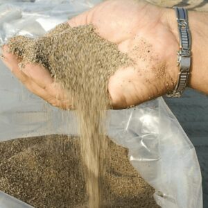 Szűrőhomok 1,25 - 2,5mm 25kg/zsák