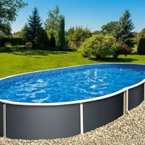 Azuro oval G-W, kék 5,5x3,7x1,2m